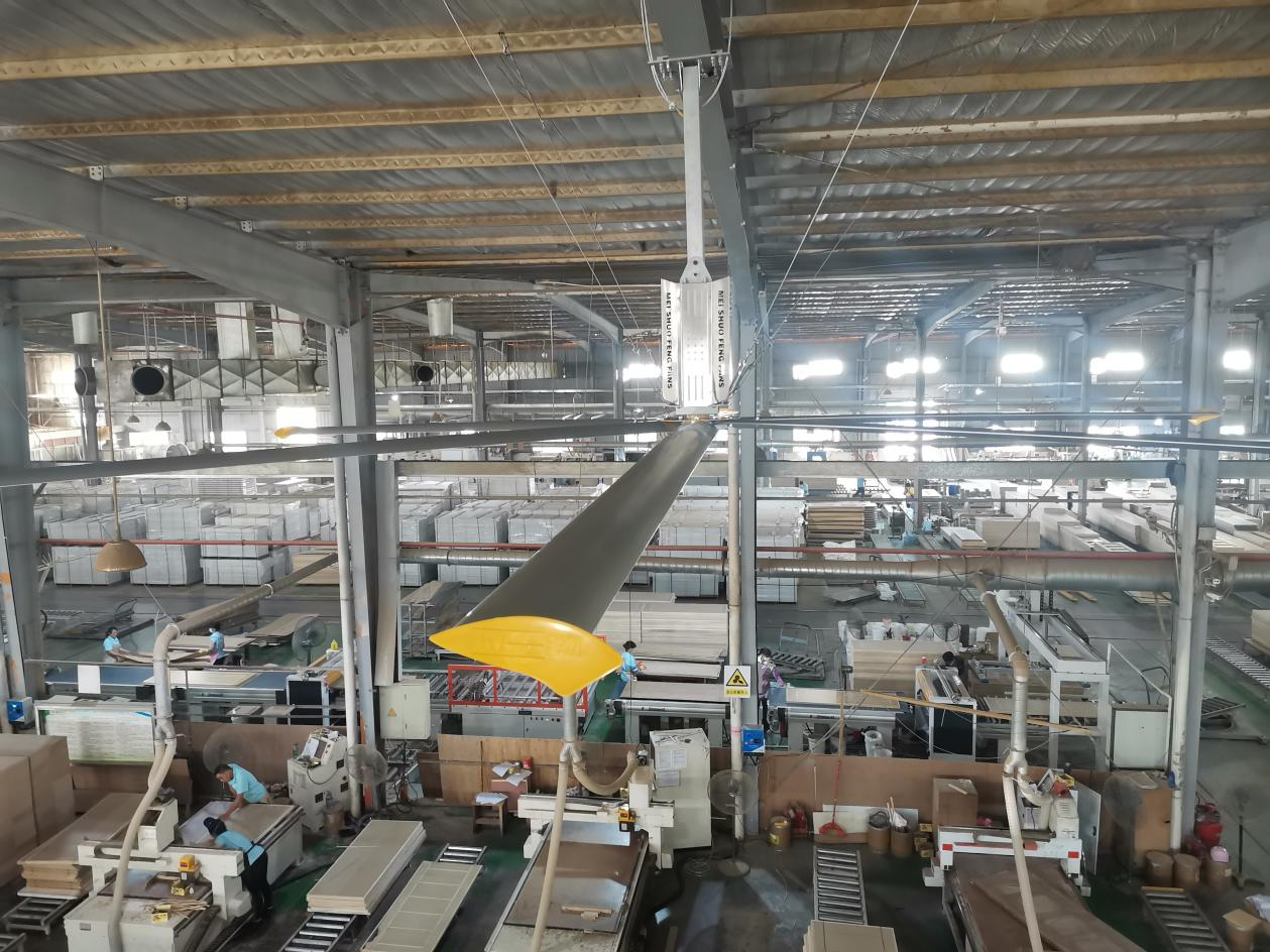 安裝大型節(jié)能工業(yè)大風扇的必要性